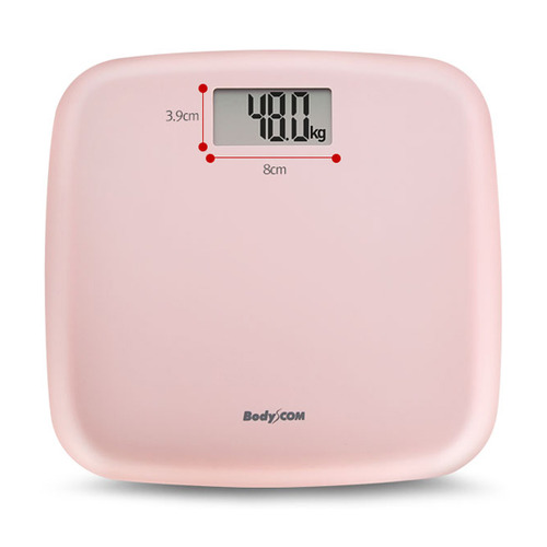 바디컴 핑키 디지털 체중계 DB-208/최대150kg/체중계/ABS체중계/정밀측정/다이어트/욕실