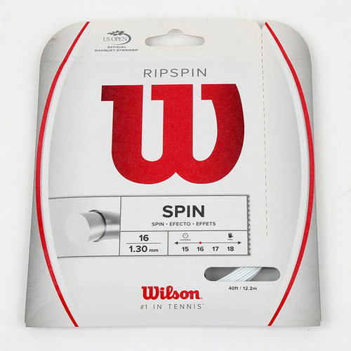 윌슨 테니스 스트링 립스핀 17 (1.25mm/12.2m)