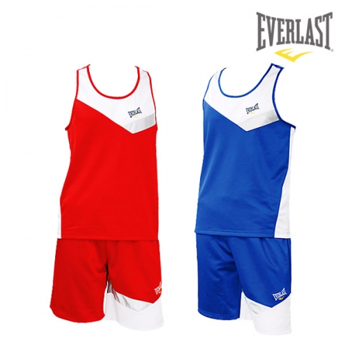 (everlast) 에버라스트 아마추어 복싱웨어/복싱의류 (레드, 블루) - 세련된 디자인의 보급형 복싱의류