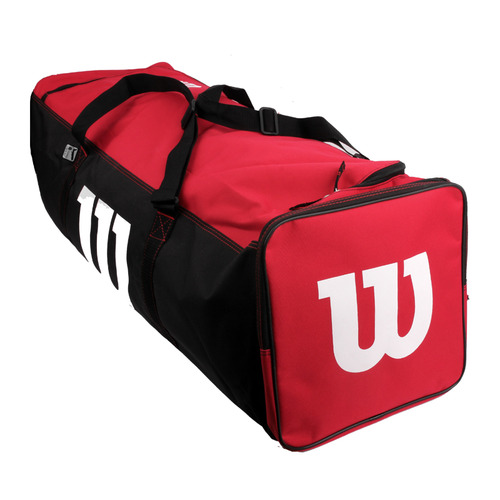 (wilson) 윌슨 야구 대용량 팀 기어백 WTA9706 (레드) - 용품등을 한번에 수납할 수 있는 팀 장비가방