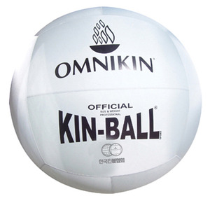 (omnikin) 옴니킨 킨볼 (그레이) -  한국킨볼협회 공인구 (외피1개 + 내피2개 구성)