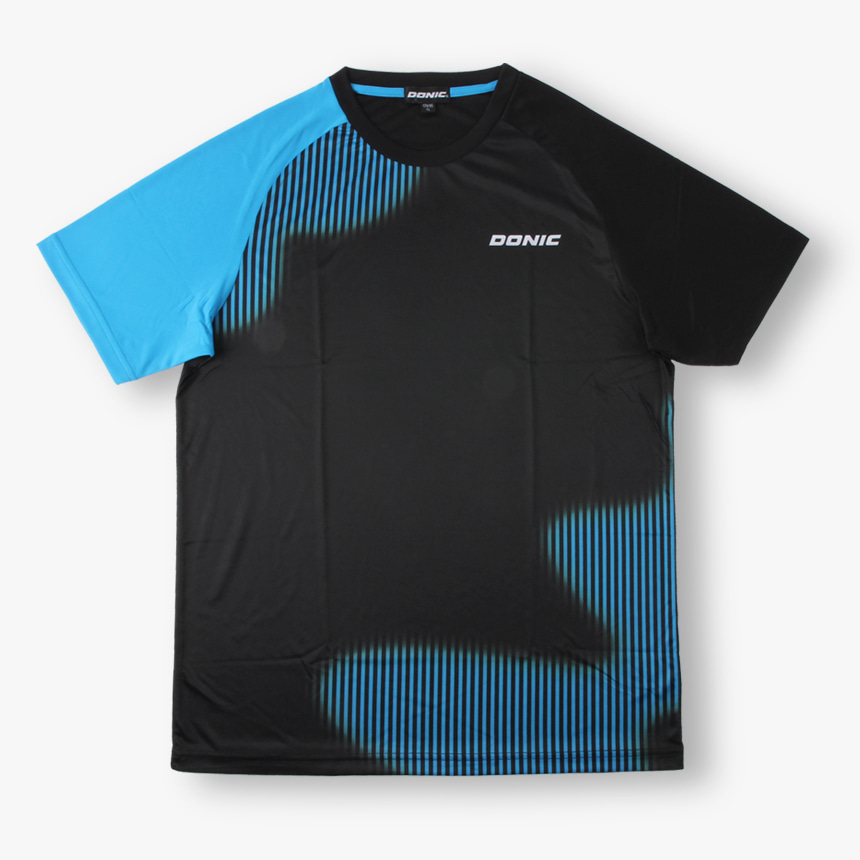 도닉 탁구상의 피크 (블랙X블루) / 탁구유니폼 티셔츠