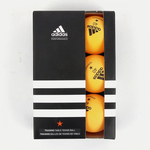 (adidas) 아디다스 탁구공 트레이닝 연습용 셀볼 (6개입) 오렌지